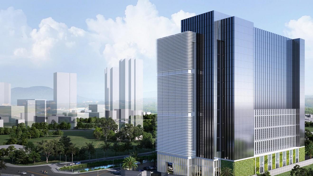 印尼雅加達 SMX01 資料中心建築效果圖